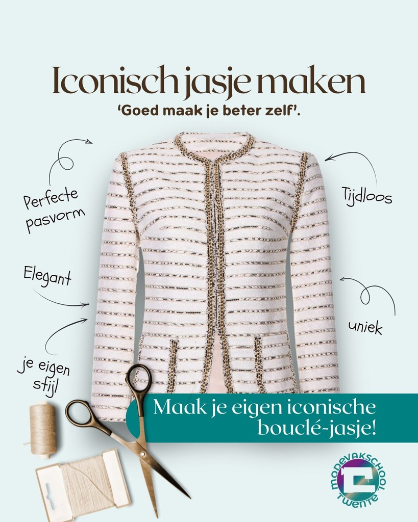 Cursus Iconisch Jasje voorjaar 2025
